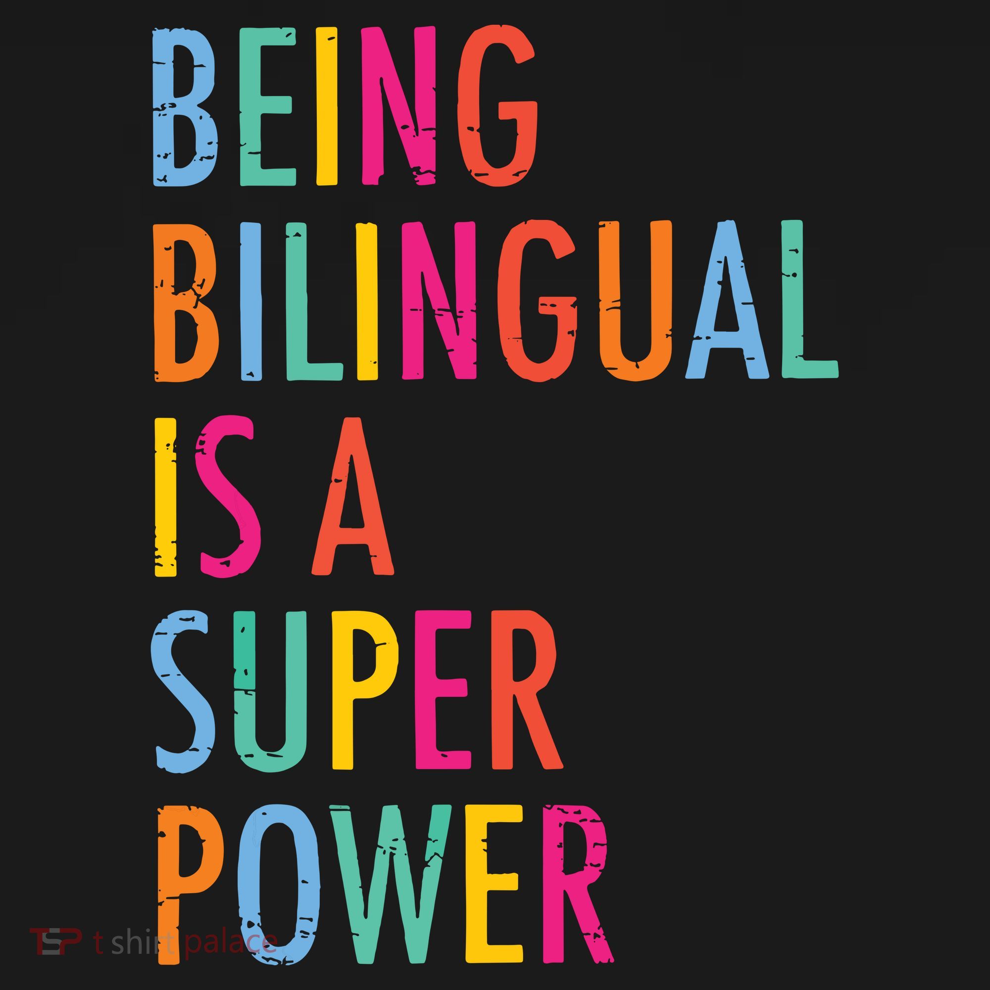 Being Bilingual Is A Super Power Teacher Mousepad