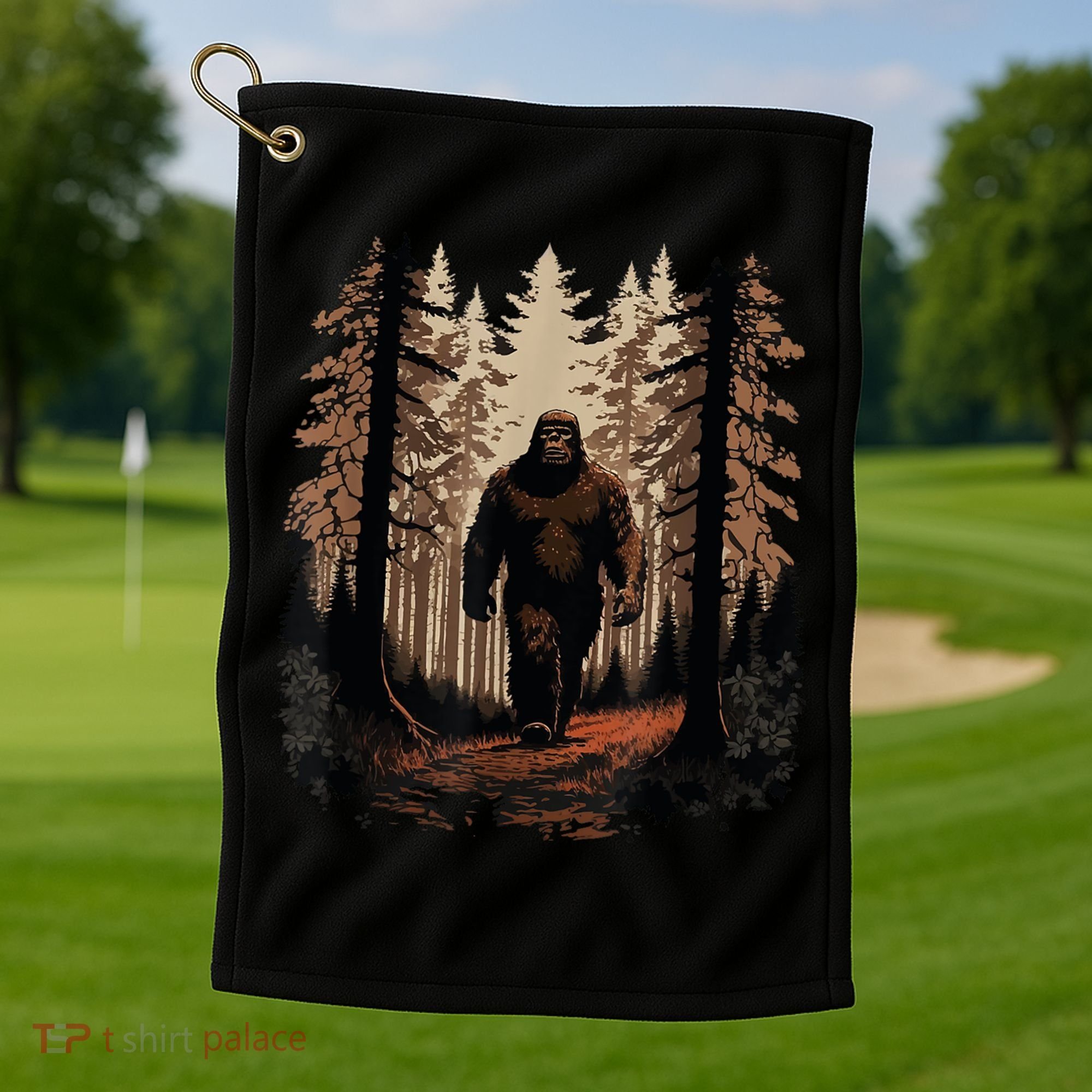 Bigfoot Golf Towel