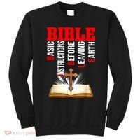 BIBLE Basic Instructions Before Leaving Earth Sweatshirt thumb 0