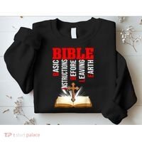 BIBLE Basic Instructions Before Leaving Earth Sweatshirt thumb 2