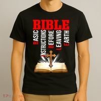BIBLE Basic Instructions Before Leaving Earth T-Shirt thumb 3