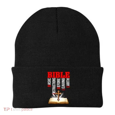 BIBLE Basic Instructions Before Leaving Earth Beanie