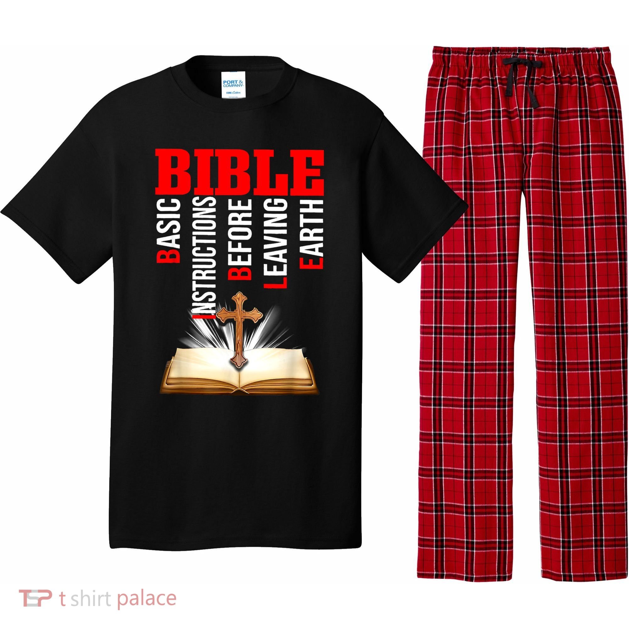 BIBLE Basic Instructions Before Leaving Earth Pajama Set