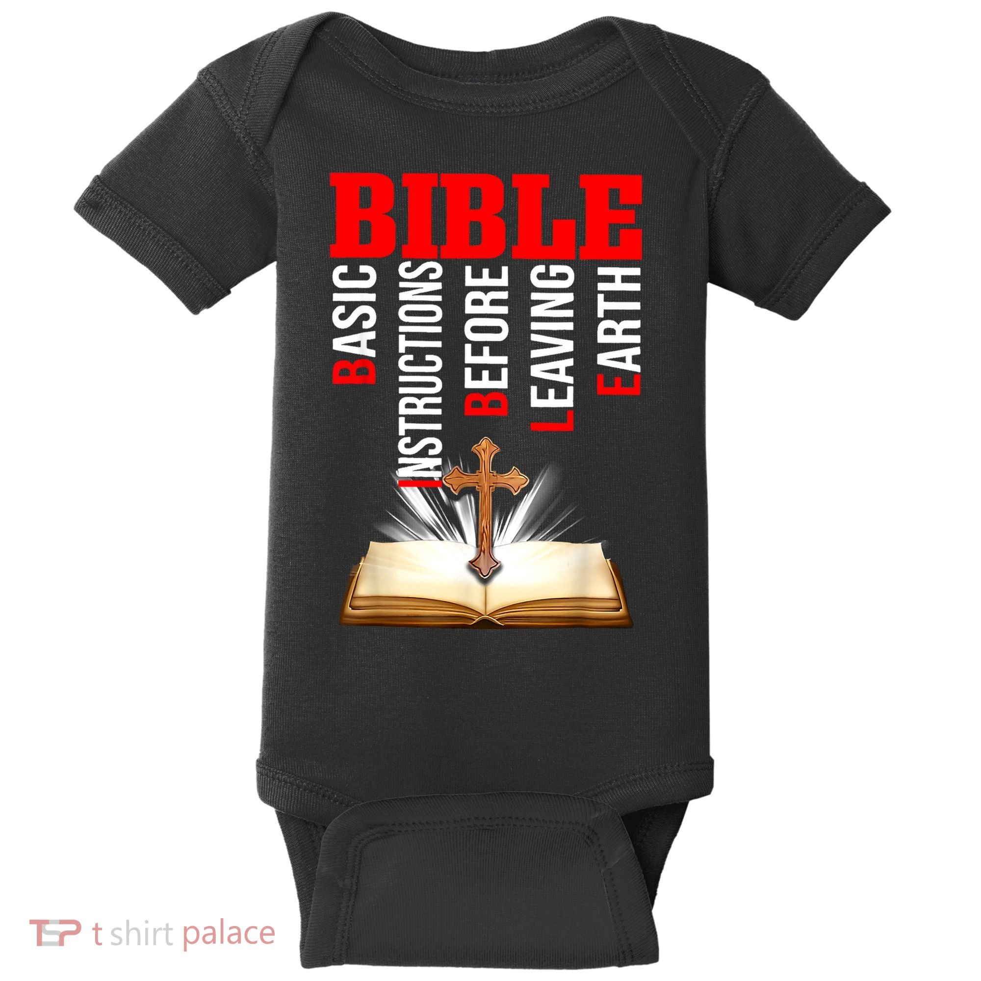 BIBLE Basic Instructions Before Leaving Earth Baby Bodysuit