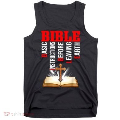 BIBLE Basic Instructions Before Leaving Earth Tank Top