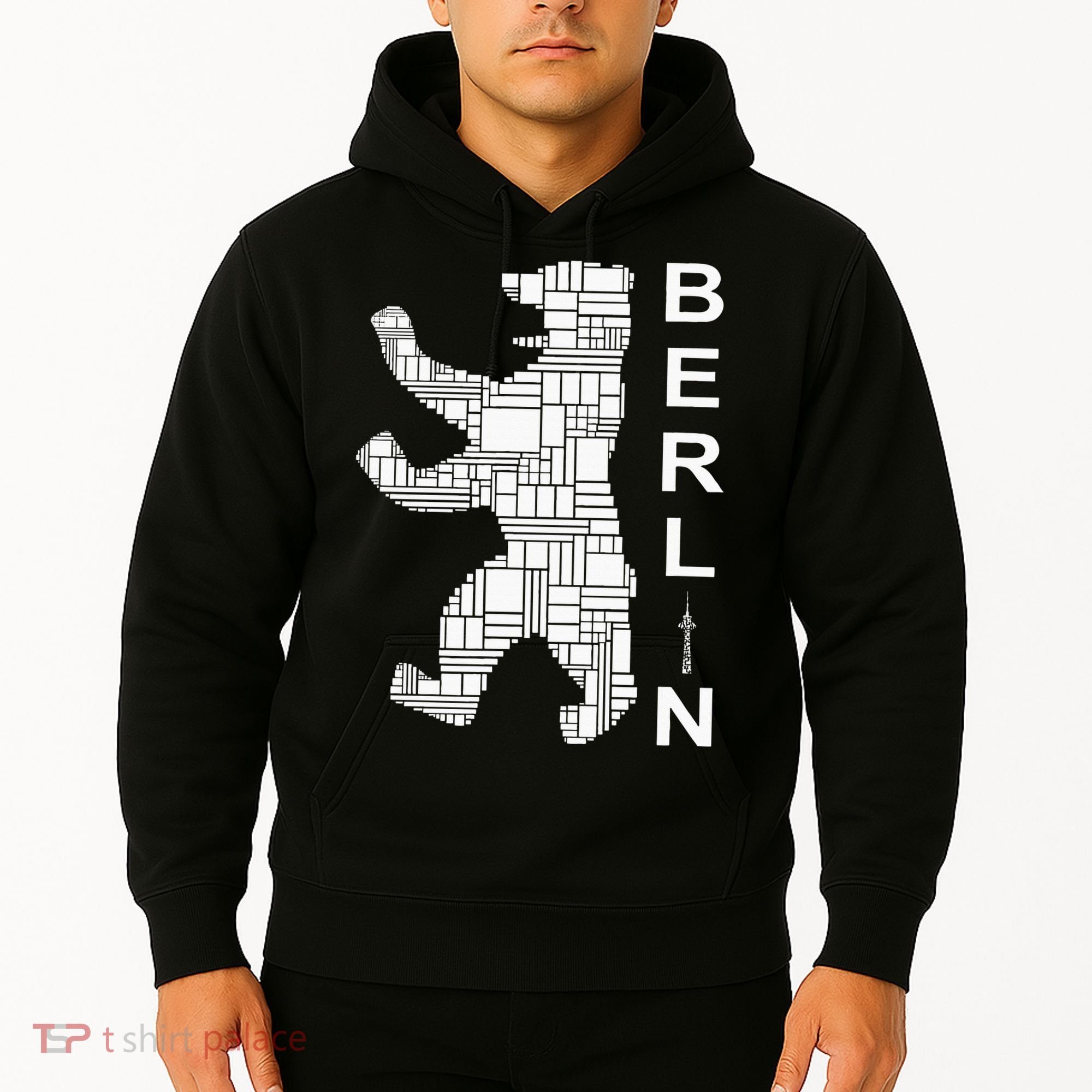Berlin Bear I Love Berlin Hoodie