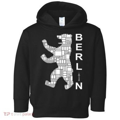 Berlin Bear I Love Berlin Toddler Hoodie