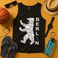 Berlin Bear I Love Berlin Tank Top thumb 4