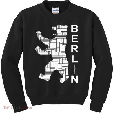 Berlin Bear I Love Berlin Kids Sweatshirt