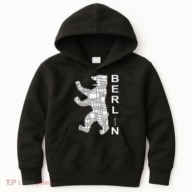 Berlin Bear I Love Berlin Kids Hoodie