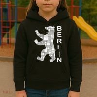 Berlin Bear I Love Berlin Kids Hoodie thumb 3