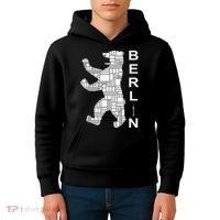Berlin Bear I Love Berlin Kids Hoodie thumb 4