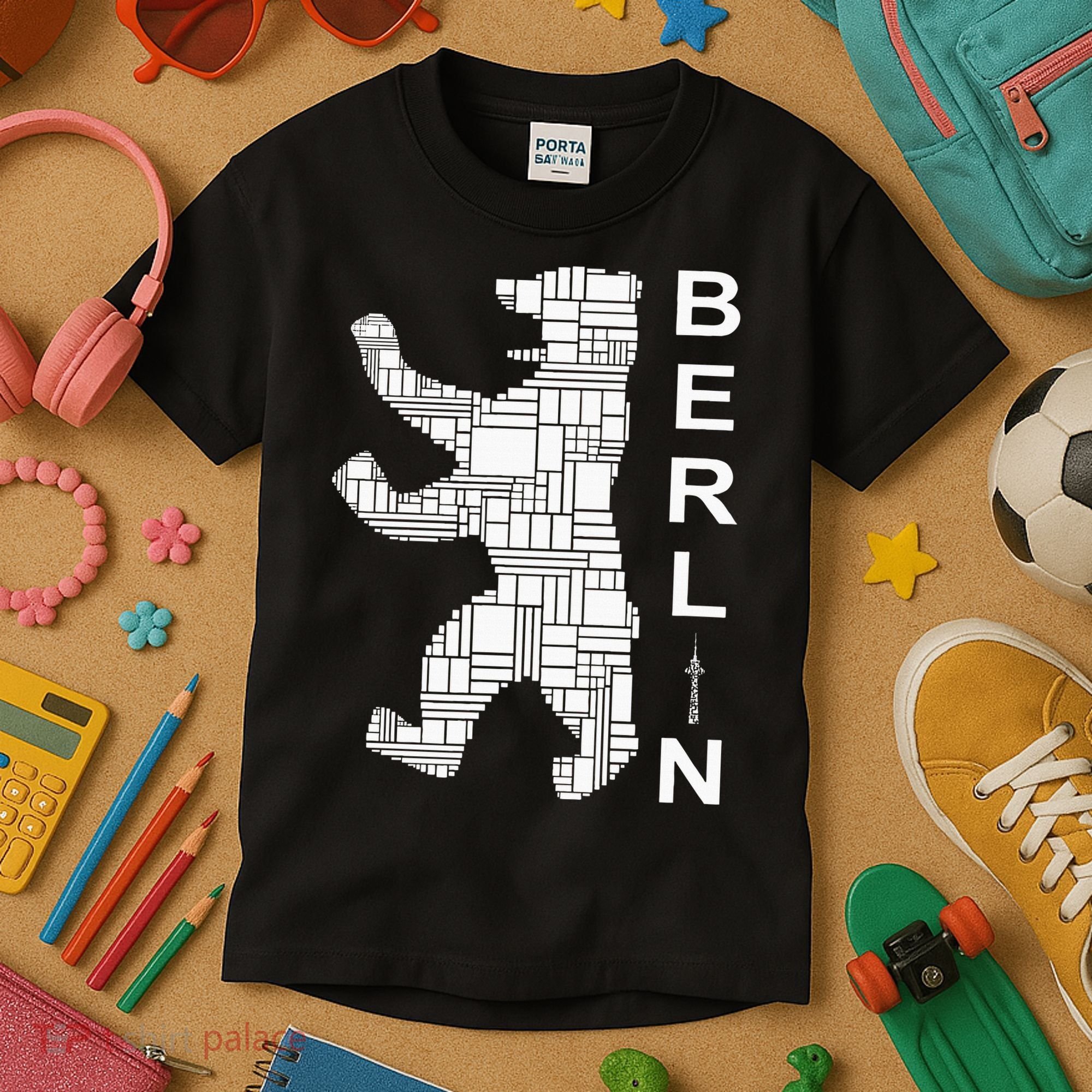 Berlin Bear I Love Berlin Kids T-Shirt