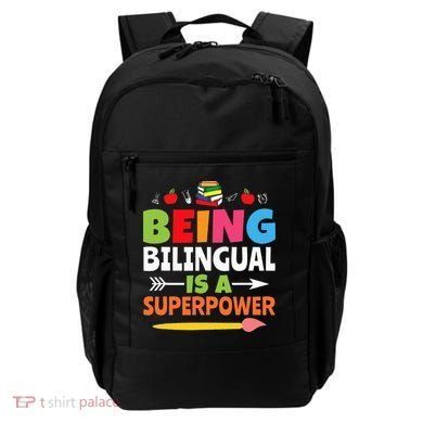 Being Bilingual Is A Superpower Back To School Backpack