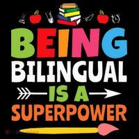 Being Bilingual Is A Superpower Back To School Mousepad thumb 1