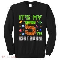 Birthday Boy ItS My 5th Birthday Gamer Pixel Number Sweatshirt thumb 0