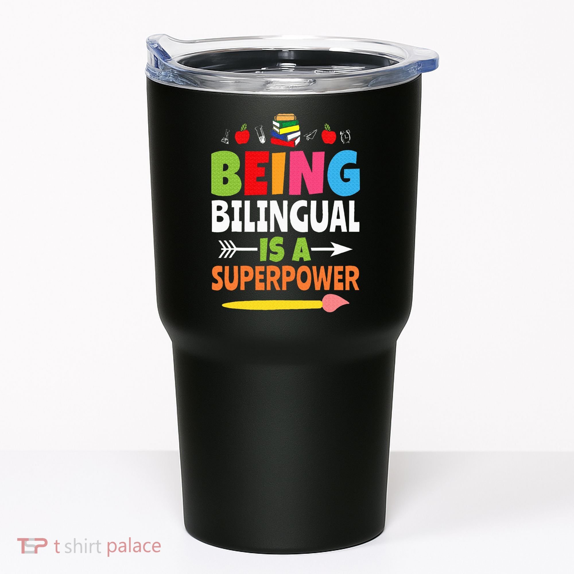 Being Bilingual Is A Superpower Back To School ESL Teacher Tumbler