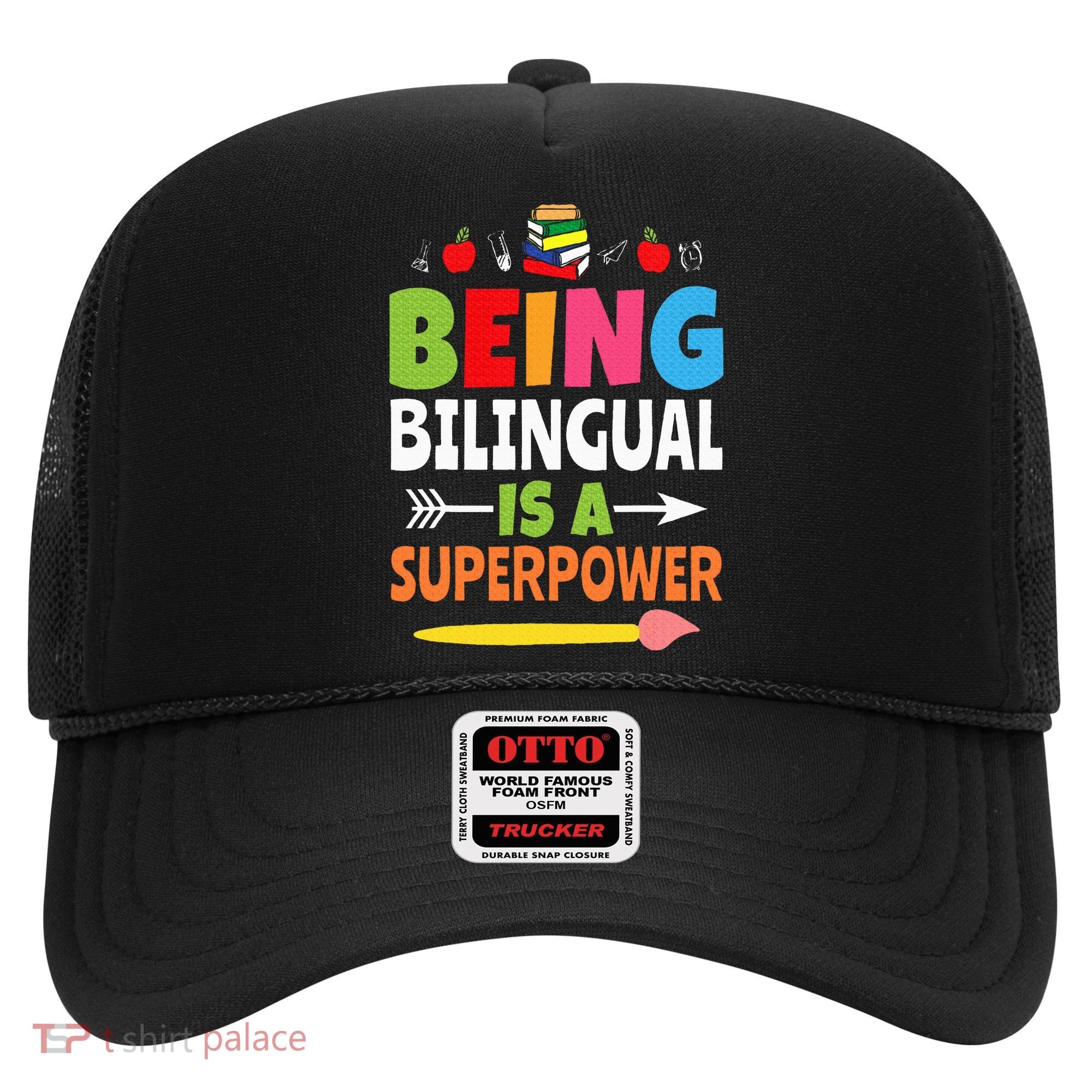 Being Bilingual Is A Superpower Back To School ESL Teacher Hat