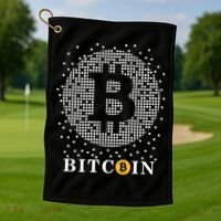 Bitcoin Golf Towel thumb 1