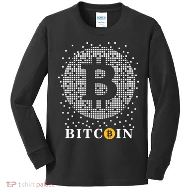 Bitcoin Kids Long Sleeve Shirt
