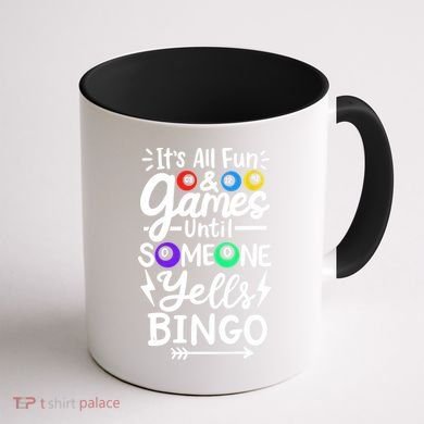 Bingo Coffee Mug back
