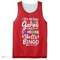Bingo Mesh Reversible Basketball Jersey Tank thumb 0