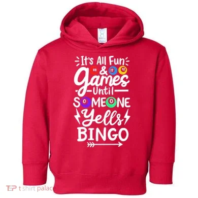 Bingo Toddler Hoodie