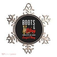 Boots & Bling ItS A Cowgirl Thing Rodeo Western Country Ornament thumb 0