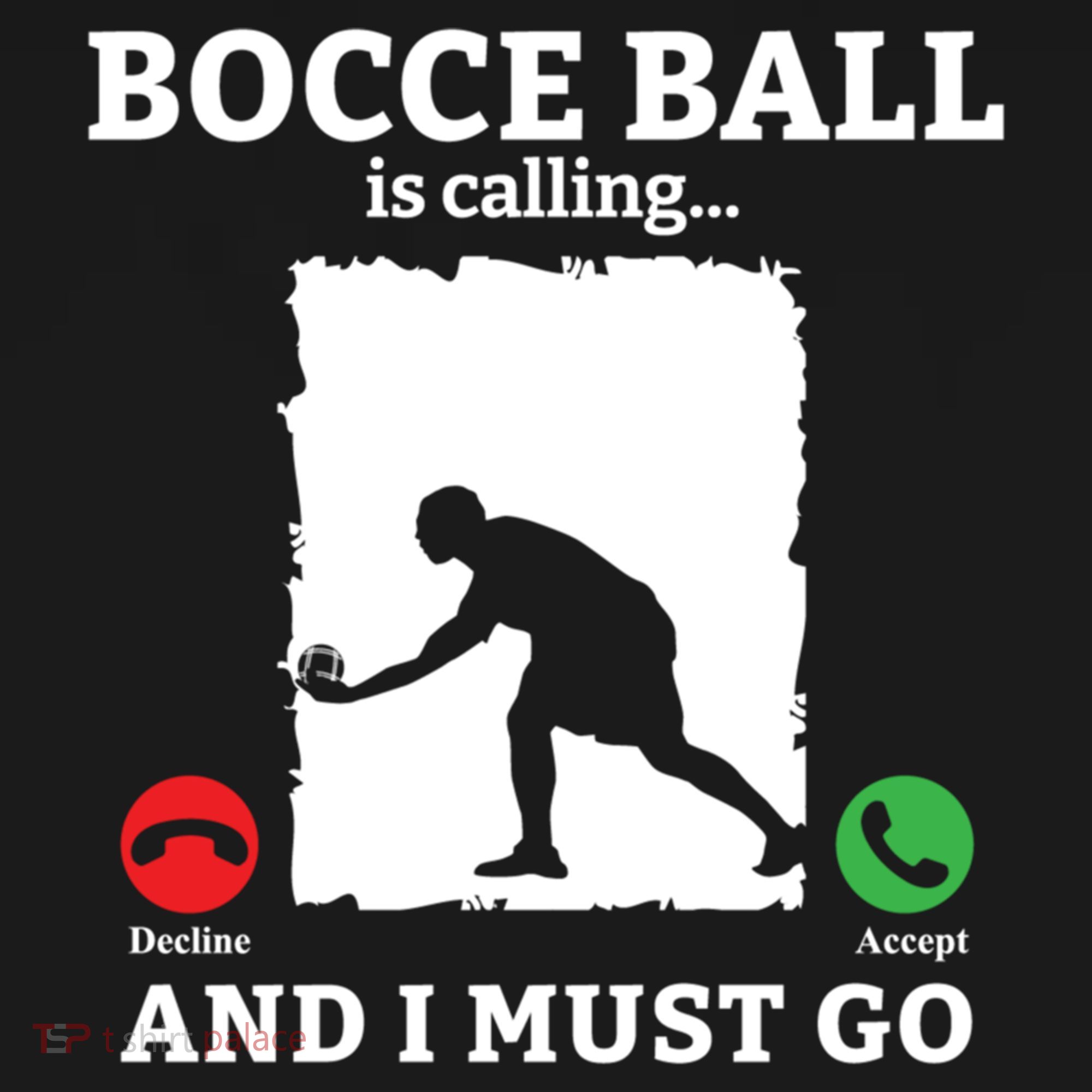 Bocce Ball Is Calling And I Must Go Bocce Boule Bocce Ball Meaningful Gift Women's Hoodie
