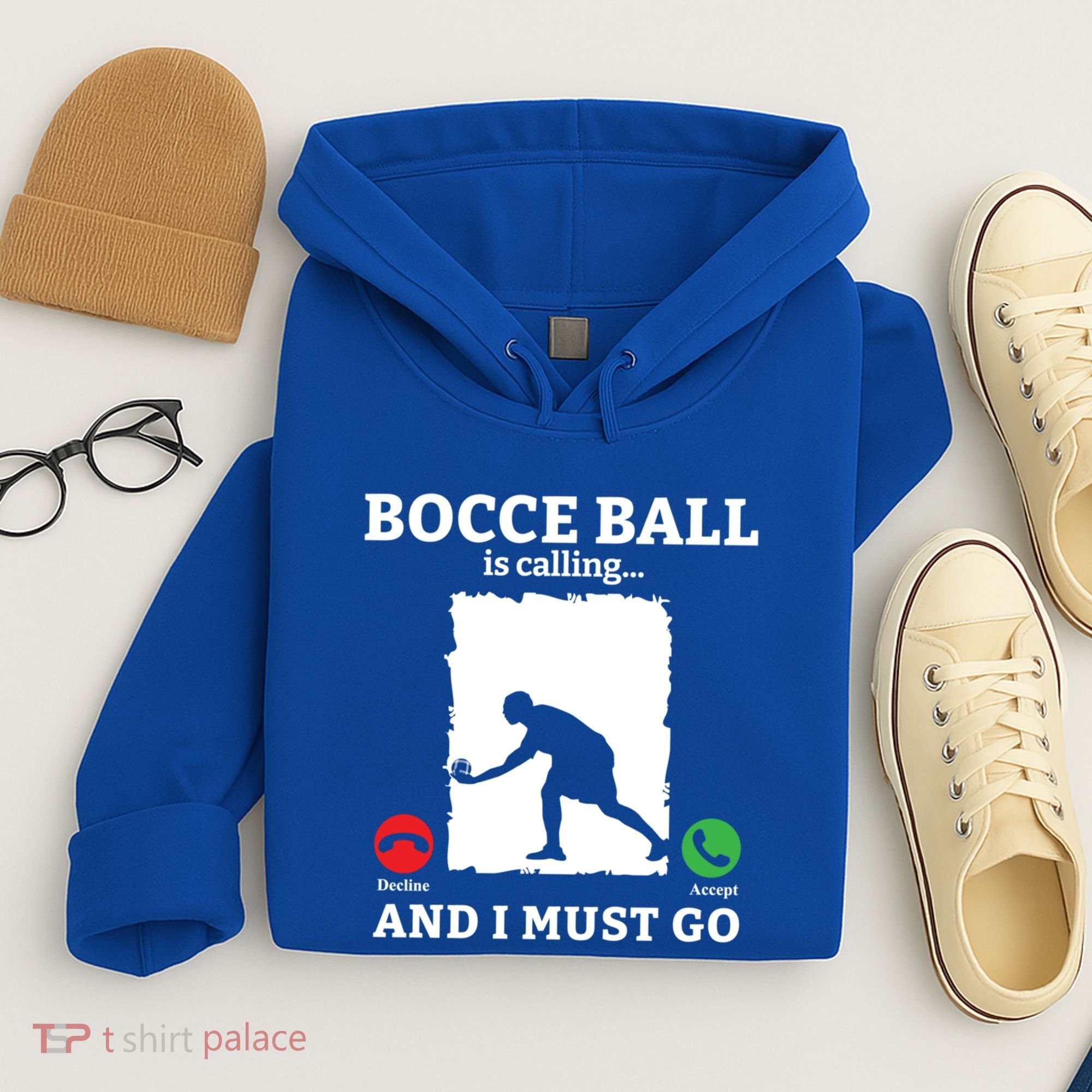 Bocce Ball Is Calling And I Must Go Bocce Boule Bocce Ball Meaningful Gift Hoodie