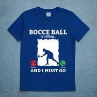 Bocce Ball Is Calling And I Must Go Bocce Boule Bocce Ball Meaningful Gift T-Shirt thumb 5
