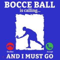 Bocce Ball Is Calling And I Must Go Bocce Boule Bocce Ball Meaningful Gift Baby Bodysuit thumb 2