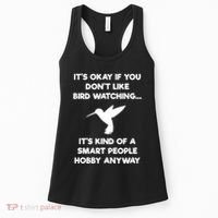 Birdwatching Birds It's Okay If You Don't Like Bird Watching VNeck Women's Tank Top thumb 0