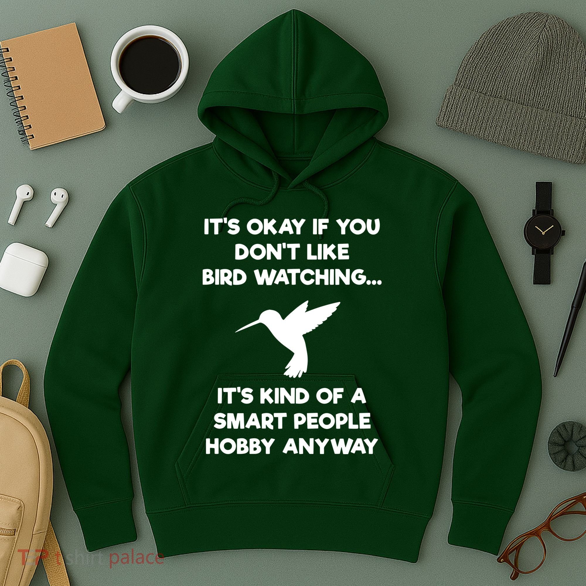 Birdwatching Birds It's Okay If You Don't Like Bird Watching VNeck Hoodie