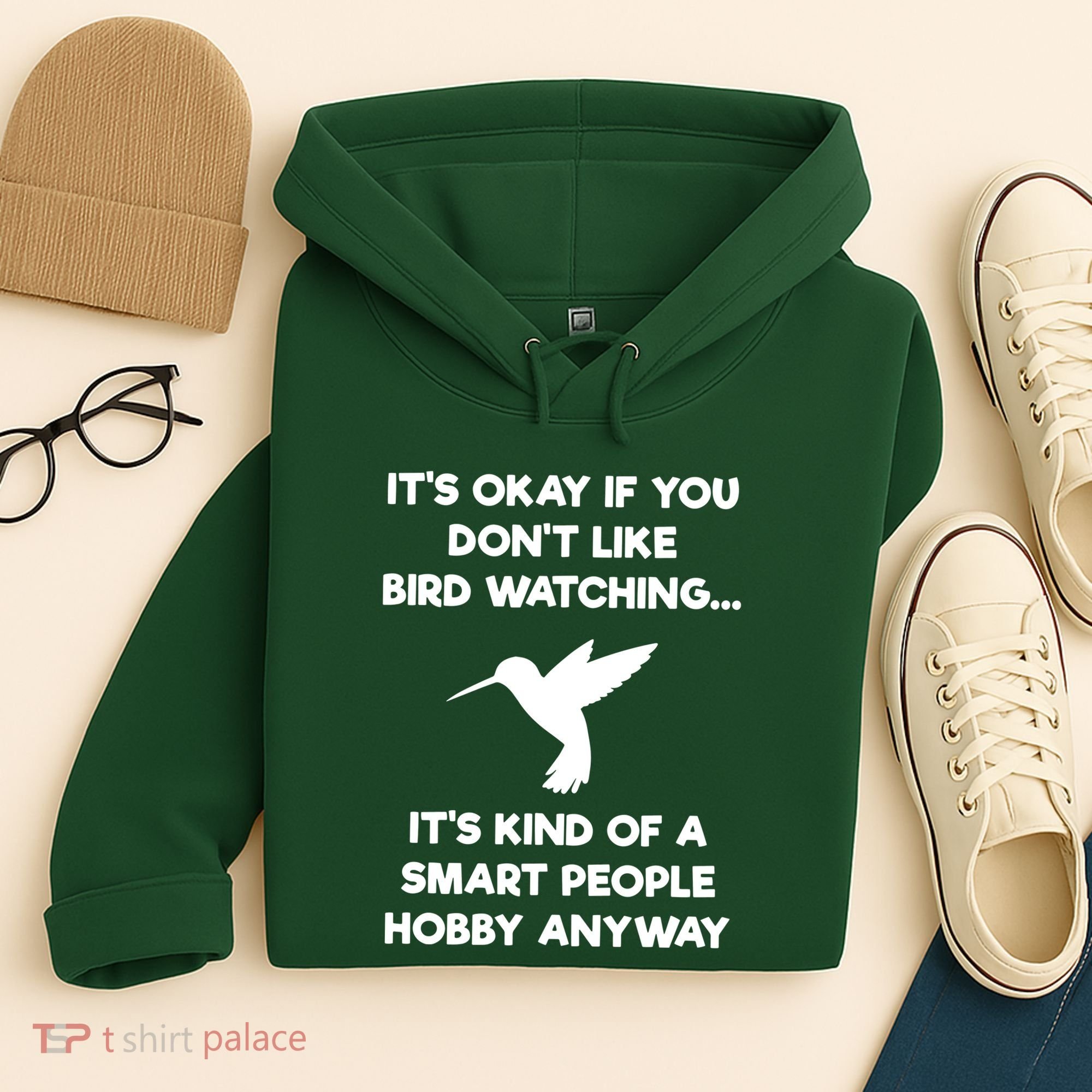 Birdwatching Birds It's Okay If You Don't Like Bird Watching VNeck Hoodie