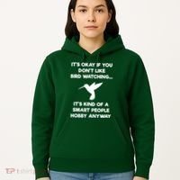 Birdwatching Birds It's Okay If You Don't Like Bird Watching VNeck Hoodie thumb 5