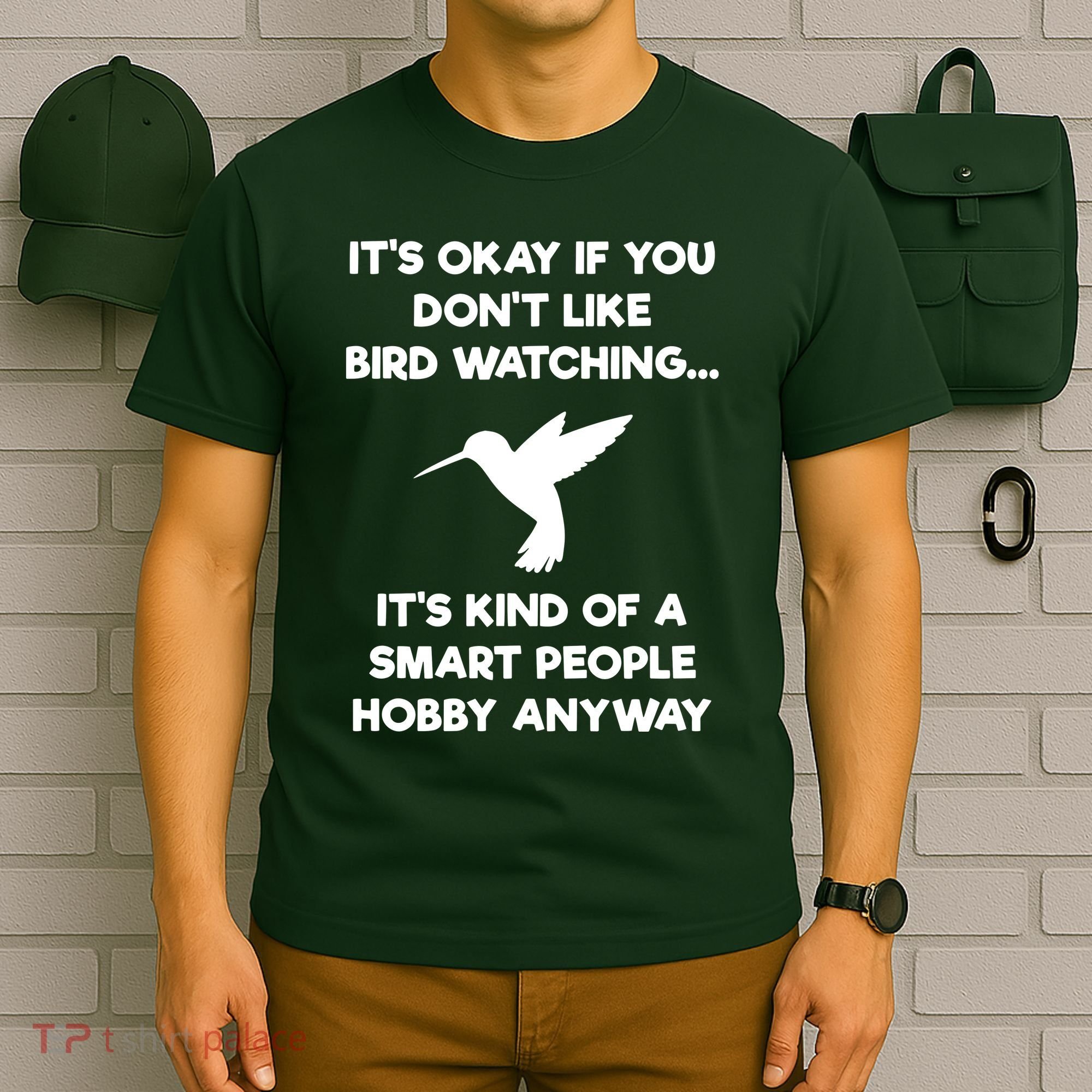 Birdwatching Birds It's Okay If You Don't Like Bird Watching VNeck T-Shirt