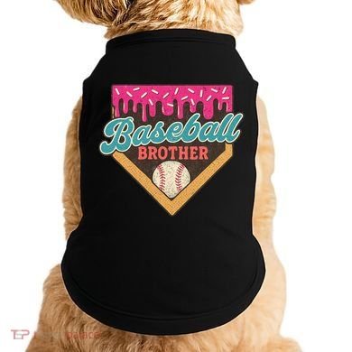 Baseball Brother Ice Cream Drip Doggie Tank