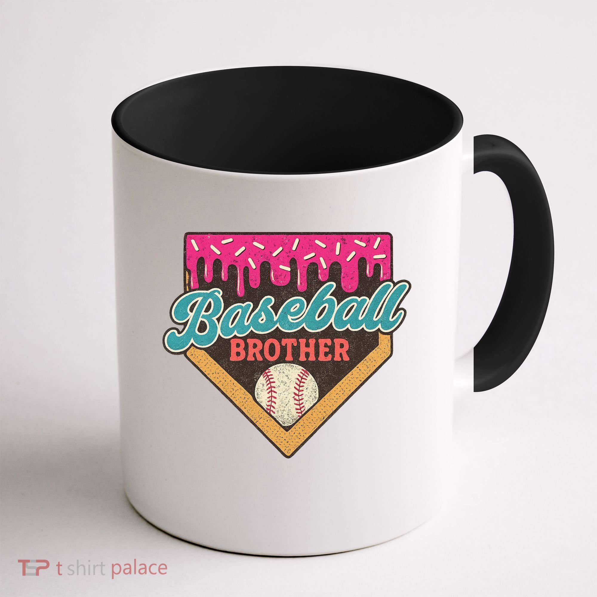 Baseball Brother Ice Cream Drip Coffee Mug