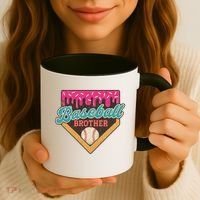 Baseball Brother Ice Cream Drip Coffee Mug thumb 3