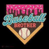 Baseball Brother Ice Cream Drip Coffee Mug thumb 5