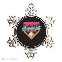 Baseball Brother Ice Cream Drip Ornament thumb 0