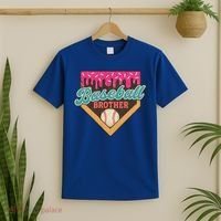 Baseball Brother Ice Cream Drip T-Shirt thumb 2