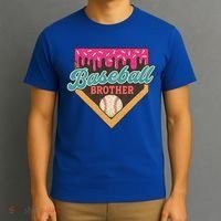 Baseball Brother Ice Cream Drip T-Shirt thumb 3