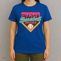 Baseball Brother Ice Cream Drip T-Shirt thumb 4