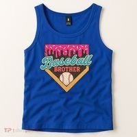 Baseball Brother Ice Cream Drip Tank Top thumb 2