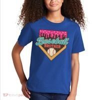 Baseball Brother Ice Cream Drip Kids T-Shirt thumb 2