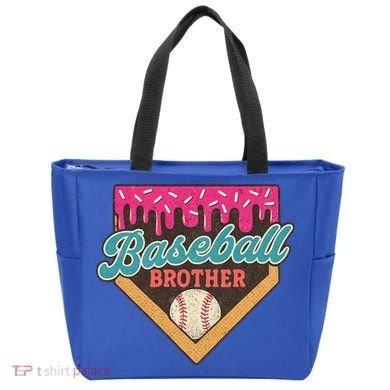 Baseball Brother Ice Cream Drip Tote Bag