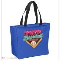 Baseball Brother Ice Cream Drip Tote Bag thumb 2