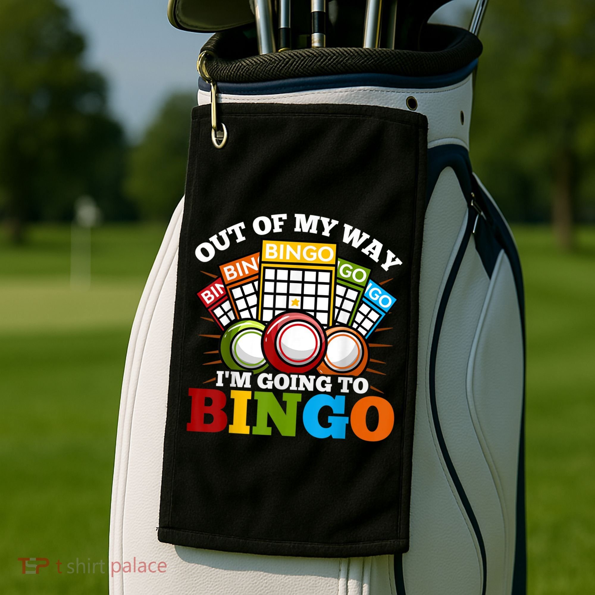 Bingo Golf Towel